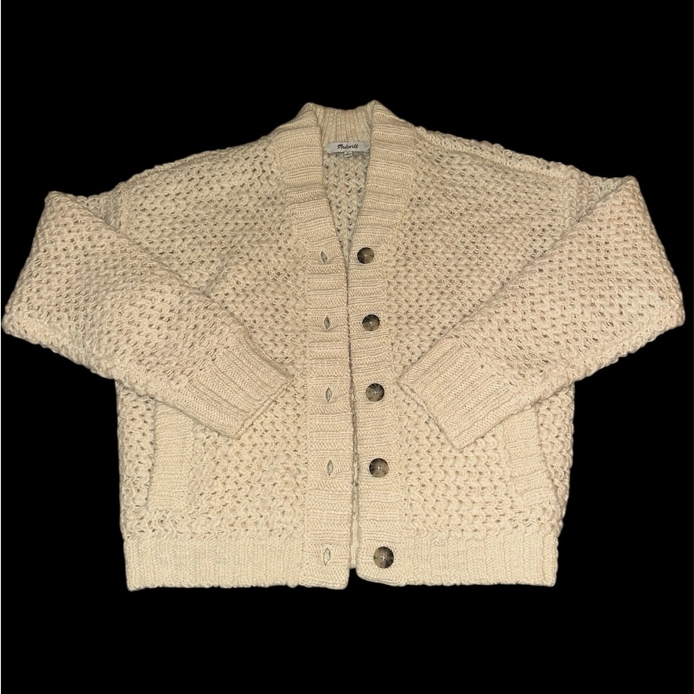 Madewell Knit Button Up Cardigan